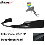 2009-2010 Acura TSX CU1 JDM Style Front Bumper Lip PU Painted