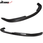 2008-2010 BMW E60 5 Series LCI Front Bumper Lip Matte Carbon Fiber