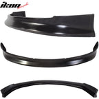 2004-2010 BMW E60 5 Series Sedan Unpainted Black Front Bumper Lip PU