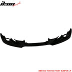 2004-2007 BMW E60 A Style Painted #668 Jet Black Front Bumper Lip PU