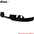 2004-2007 BMW E60 A Style Painted #668 Jet Black Front Bumper Lip PU