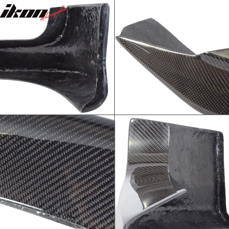 2006-2010 BMW E63 E64 M6 A Style Front Bumper Lip Carbon Fiber CF