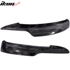 2009-2011 BMW E90 328i 335i MT Carbon Fiber Front Bumper Lip CF 2Pcs