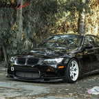 2008-2013 BMW E92 E93 M3 Painted #668 Jet Black Front Bumper Lip