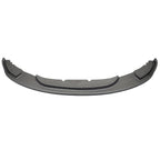 2007-2010 BMW 3-Series H style Unpainted Black Front Bumper Lip PU