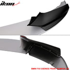 Fits 11-16 F10 Performance Front Lip 2T Titanium Silver Metallic #354