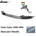 2011-2016 BMW F10 Performance Style Front Bumper Lip Spoiler PP