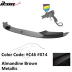 2011-2016 BMW F10 Performance Style Front Bumper Lip Spoiler PP