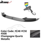 2011-2016 BMW F10 Performance Style Front Bumper Lip Spoiler PP