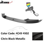 2011-2016 BMW F10 Performance Style Front Bumper Lip Spoiler PP