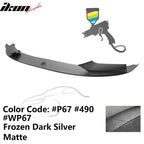 2011-2016 BMW F10 Performance Style Front Bumper Lip Spoiler PP