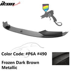 2011-2016 BMW F10 Performance Style Front Bumper Lip Spoiler PP