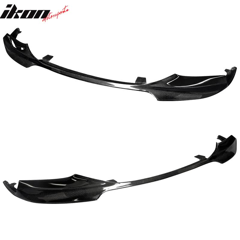 2011-2016 BMW F10 M-Tech M Sport Matte Carbon Fiber Front Bumper Lip
