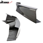 2012-18 BMW F30 3 Serie M-Sport Matte Carbon Fiber Front Lip Splitter