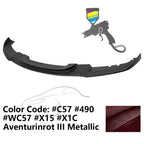 2012-2018 BMW F30 3 Series M Sport Front Bumper Lip Chin Spoiler