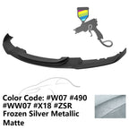 2012-2018 BMW F30 3 Series M Sport Front Bumper Lip Chin Spoiler