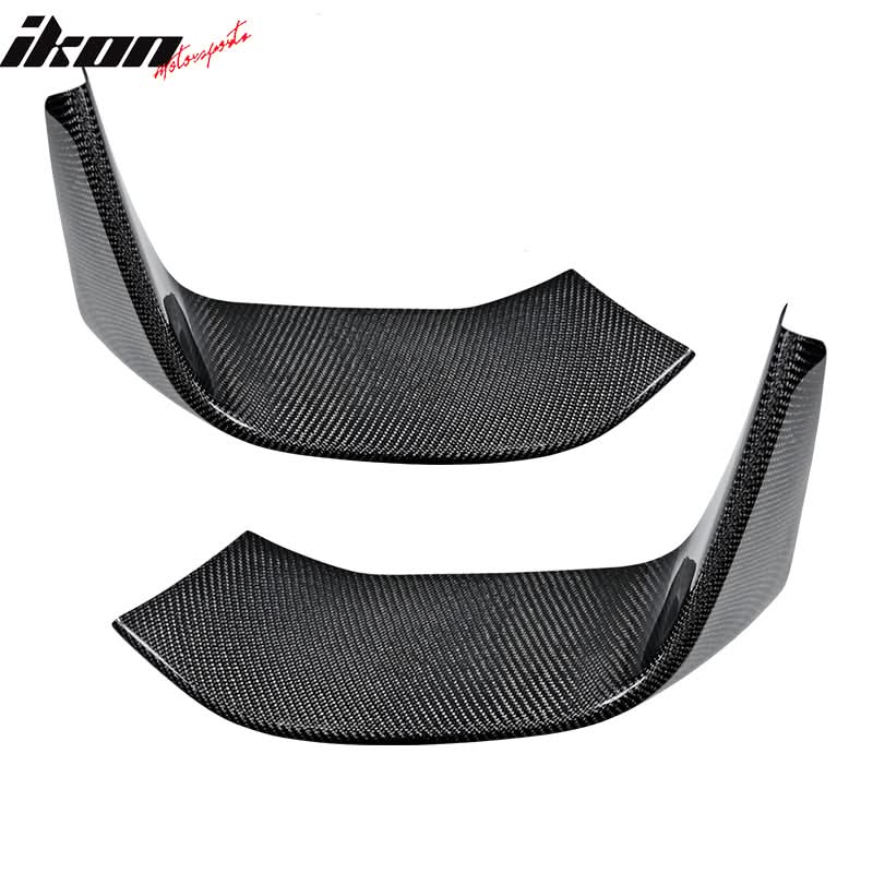 Fits 15-20 BMW F80 M3 F82 M4 Front Bumper Lip PP & CF Splitters 3PC