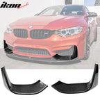 2015-2020 BMW F82 F80 M3 M4 Front Splitters and Bottom Lip Spoiler