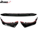 2019-2022 BMW G07 X7 M Sport Gloss Black ABS Front Bumper Lip Spoiler