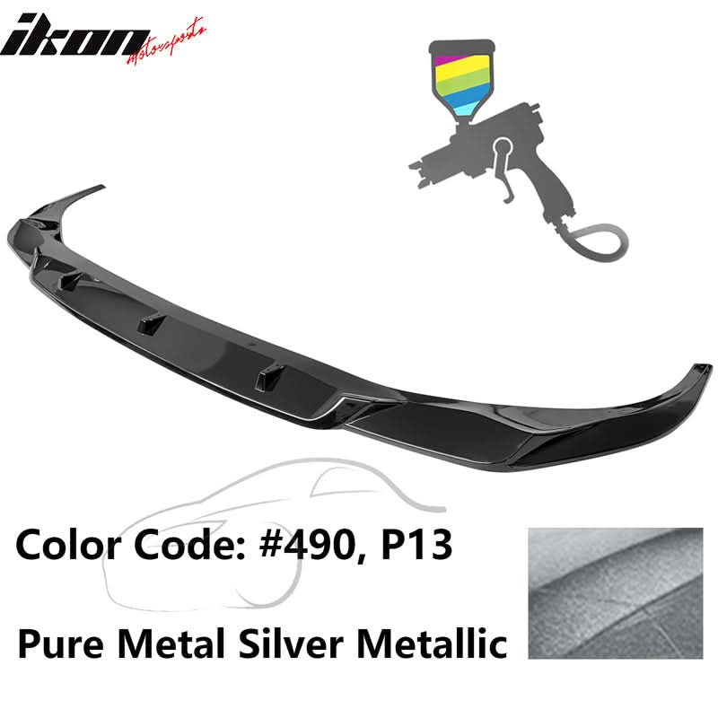 2020-2022 BMW 7 G12 IKON Style Painted Front Bumper Lip Spoiler PP