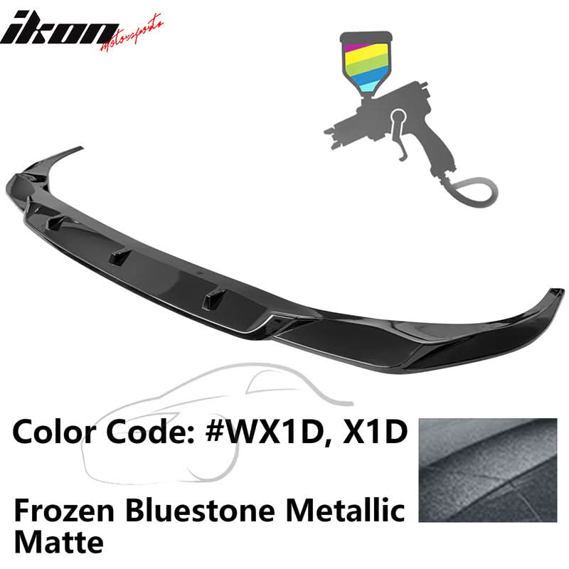 2020-2022 BMW 7 G12 IKON Style Painted Front Bumper Lip Spoiler PP