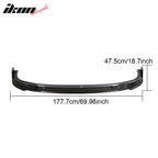 2023-2025 BMW G20 LCI M340i M Sport 3D Carbon Fiber Front Bumper Lip