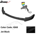 2019-2022 BMW G20 Sport Line 3PCS IKON Style Front Bumper Lip PP
