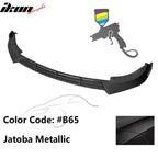 2019-2022 BMW G20 Sport Line 3PCS IKON Style Front Bumper Lip PP