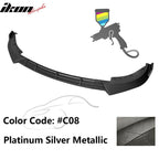 2019-2022 BMW G20 Sport Line 3PCS IKON Style Front Bumper Lip PP