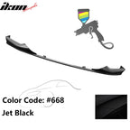 2017-2020 BMW 5 Series G30 M Sport Painted Front Bumper Lip Spoiler PP
