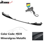 2017-2020 BMW 5 Series G30 M Sport Painted Front Bumper Lip Spoiler PP