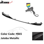 2017-2020 BMW 5 Series G30 M Sport Painted Front Bumper Lip Spoiler PP