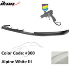 2017-2020 BMW G30 5 Series M Sport HM Painted Front Bumper Lip ABS