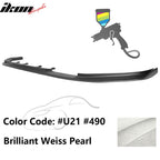 2017-2020 BMW G30 5 Series M Sport HM Painted Front Bumper Lip ABS