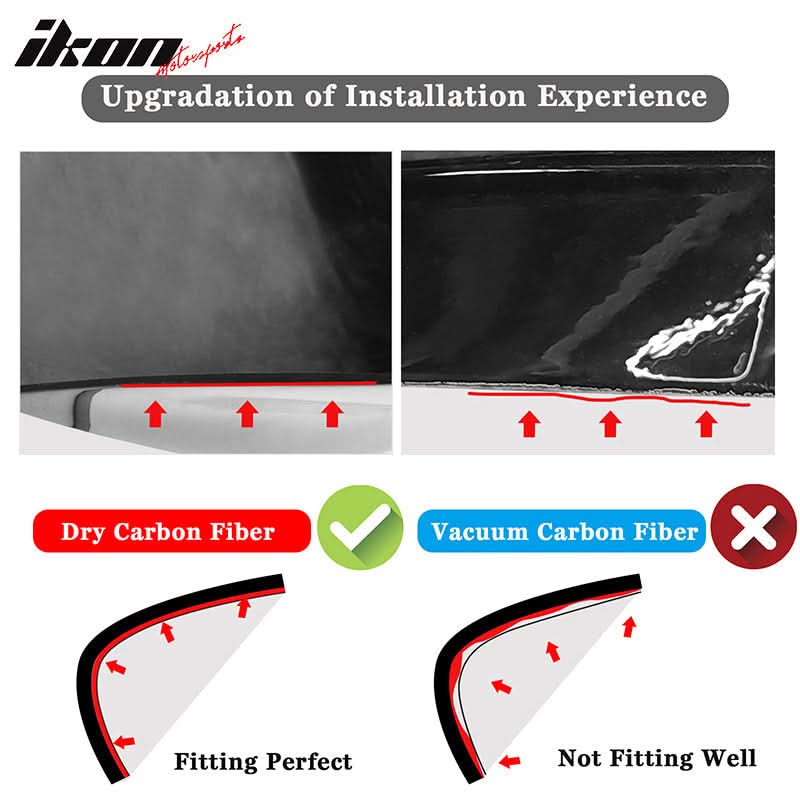 202-2025 BMW G42 220i M Sport Performance Front Lip Dry Carbon Fiber