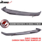 2014-2015 Chevrolet Camaro SS 1LE Style Front Bumper Lip Carbon Fiber