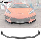 2020-2025 Chevy Corvette C8 5VM Style Front Bumper Lip Carbon Fiber