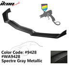 2020-2025 Chevy Corvette C8 IKON Style Front Bumper Lip 5PCS ABS