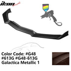 2020-2025 Chevy Corvette C8 IKON Style Front Bumper Lip 5PCS ABS
