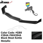 2020-2025 Chevy Corvette C8 IKON Style Front Bumper Lip 5PCS ABS