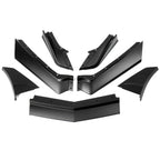 2020-2025 Chevy Corvette C8 ZR1 Style Front Lip Spoiler 7PCS ABS