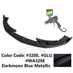 2020-2023 Cadillac CT4 IKON Style Painted Front Bumper Lip PP 3PCS