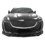 2020-2024 Cadillac CT5 Painted Front Bumper Lip Chin Spoiler 3PC PP
