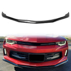 2016-2018 Chevrolet Camaro OE Style Unpainted Black Front Bumper Lip