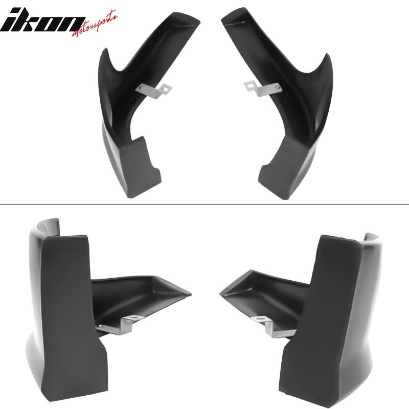 2006-2010 Dodge Charger IKON Style Front Bumper Lip Splitter PU