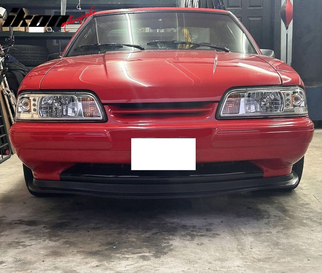 1994-1998 Ford Mustang MDA Cobra Style Unpainted Front Bumper Lip PU