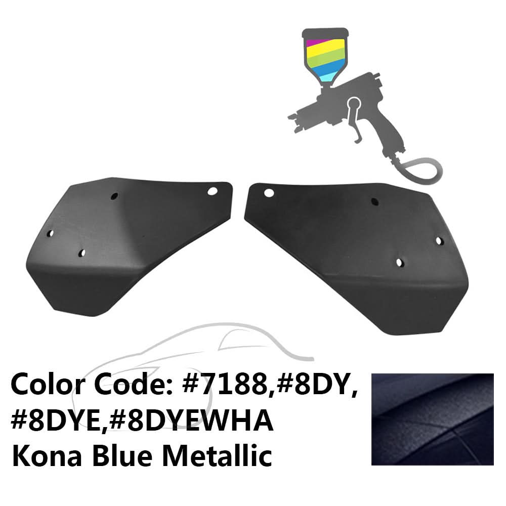 2015-2023 Ford Mustang GT Style Front Bumper Lip Spoiler Winglet PP