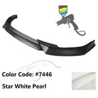 2021-2023 Ford Mustang Mach-E Front Bumper Lip Spoiler 3PC