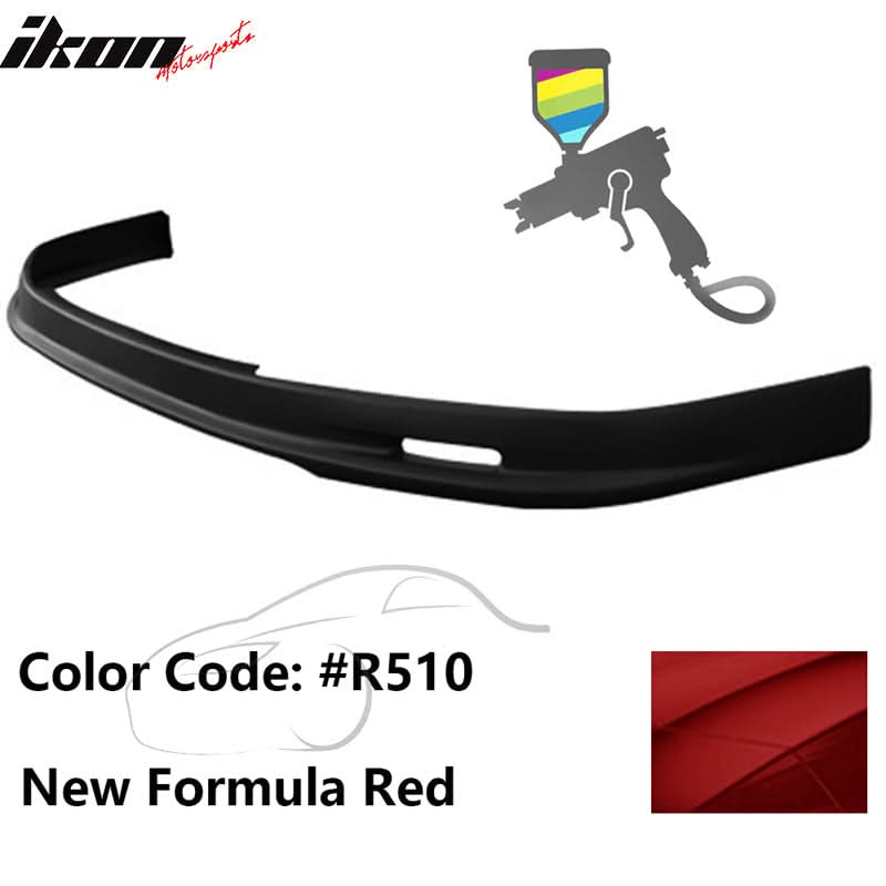 2001-2002 Honda Accord Coupe Mugen PU Front Bumper Lip Spoiler