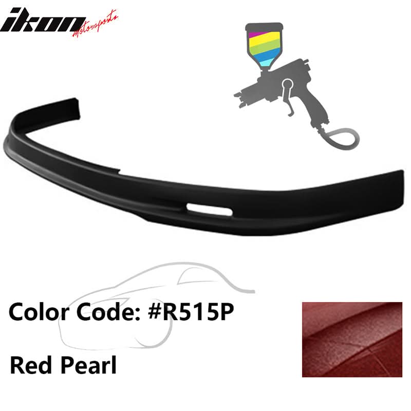 2001-2002 Honda Accord Coupe Mugen PU Front Bumper Lip Spoiler